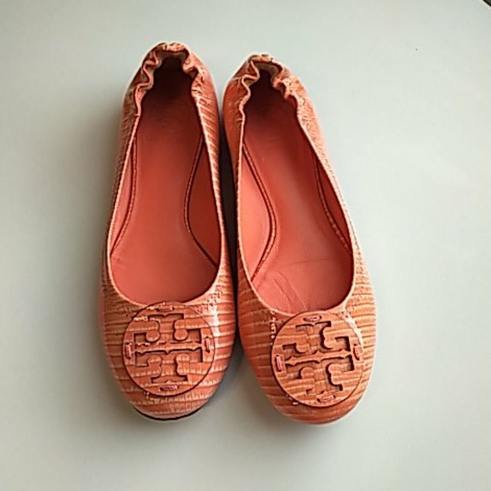 Tory Burch Leather Flats Size 6